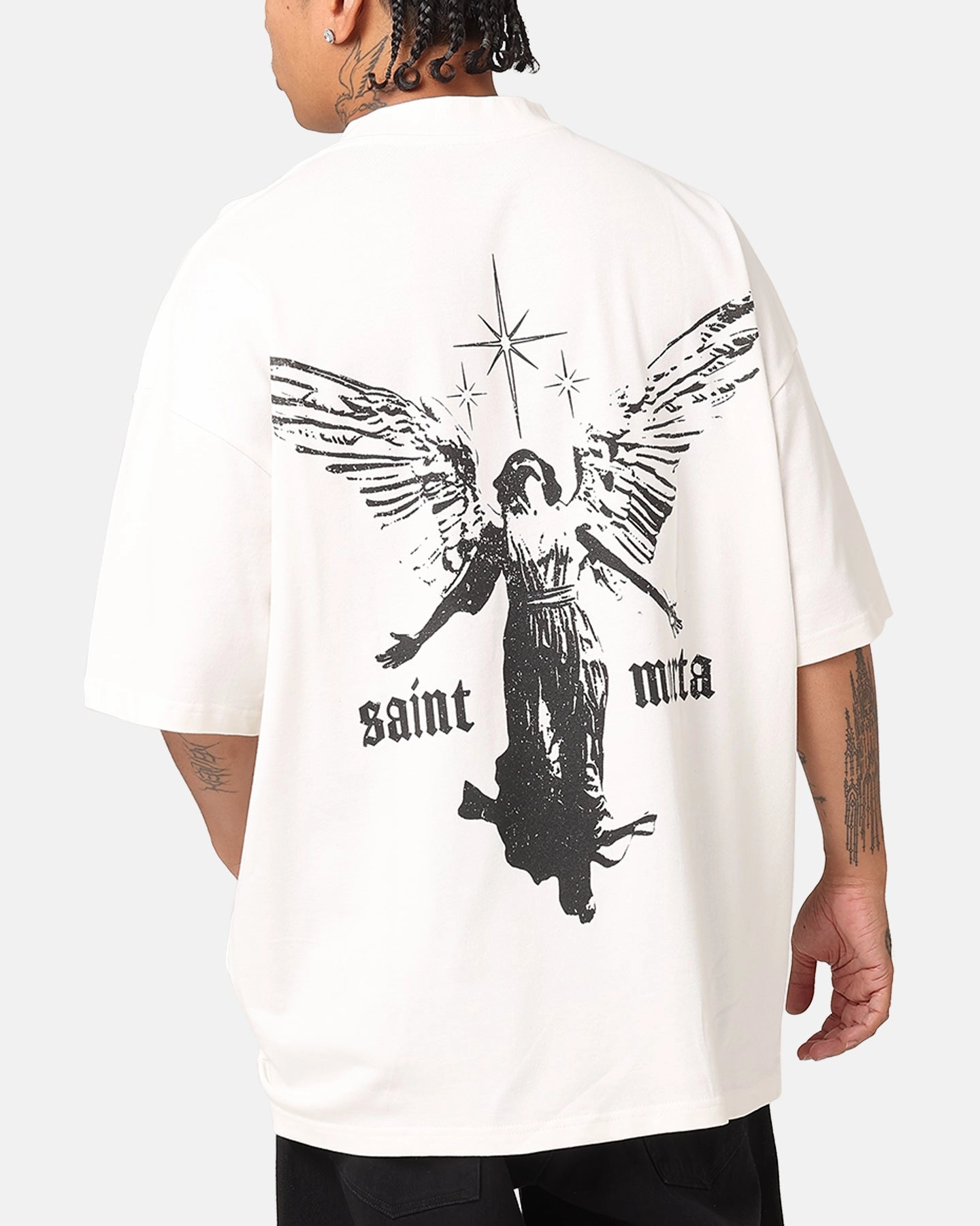 Saint Morta Ethereal T-Shirt Off White AntiOdorTreatment