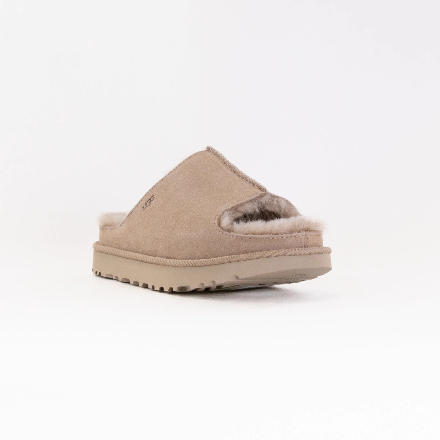 UGG Greenport Slide (Women's) - Sand Quick Comfort Wear quick dry