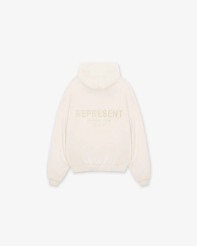 Represent Owners Club Hoodie - Buttercream Heathered Texture