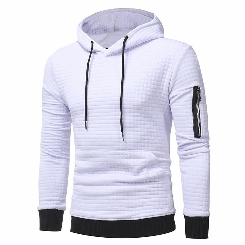 West Louis? Hooded Pullover Outwear Durable Zipper