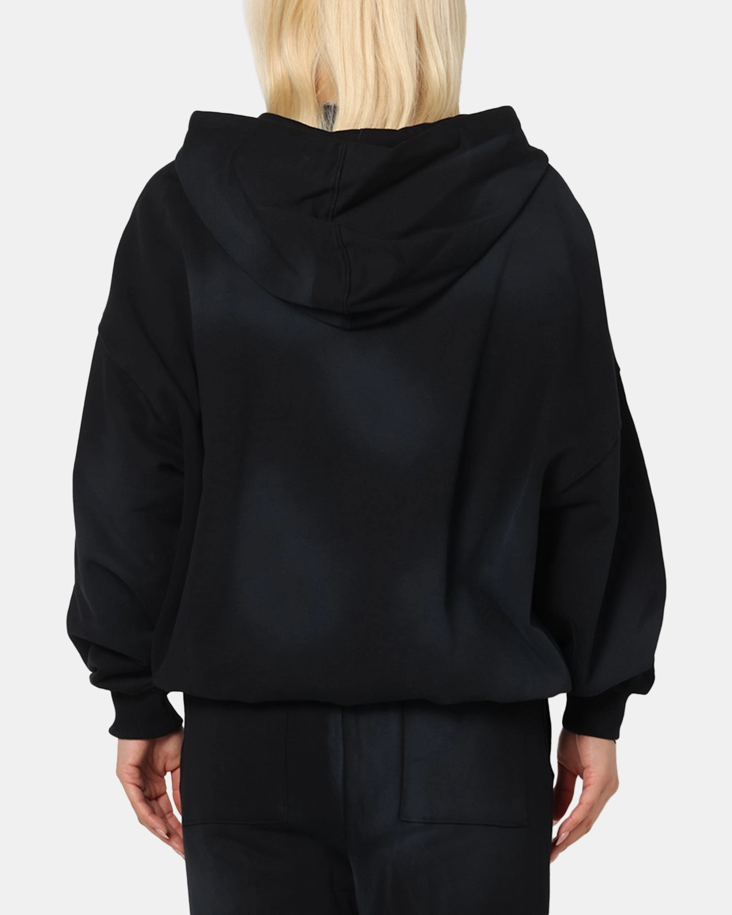 HighDensity Weave The Anti Order Post Season Zip Hoodie Sunfade Black