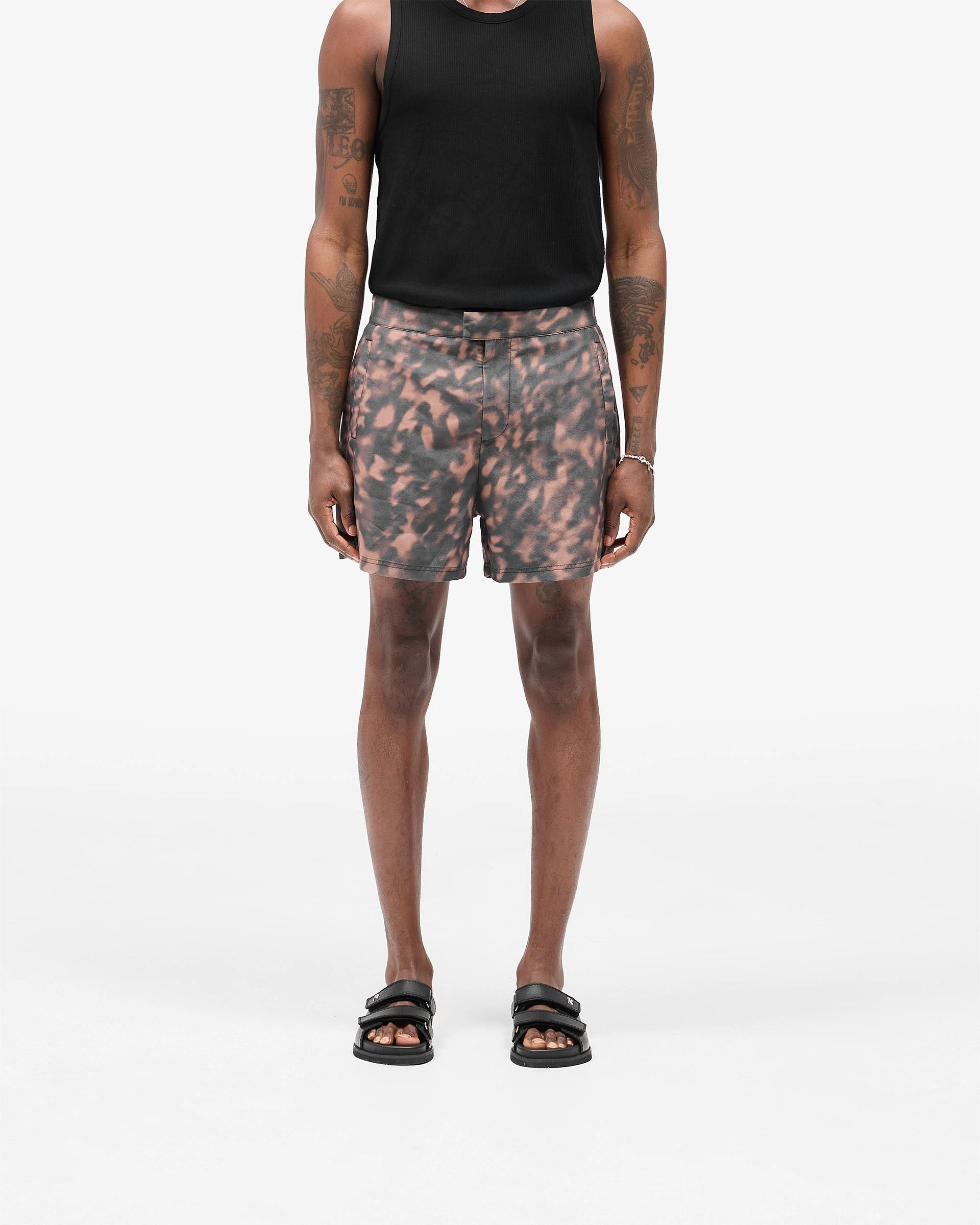 Printed design Tortoise Swim Short - Tortoise