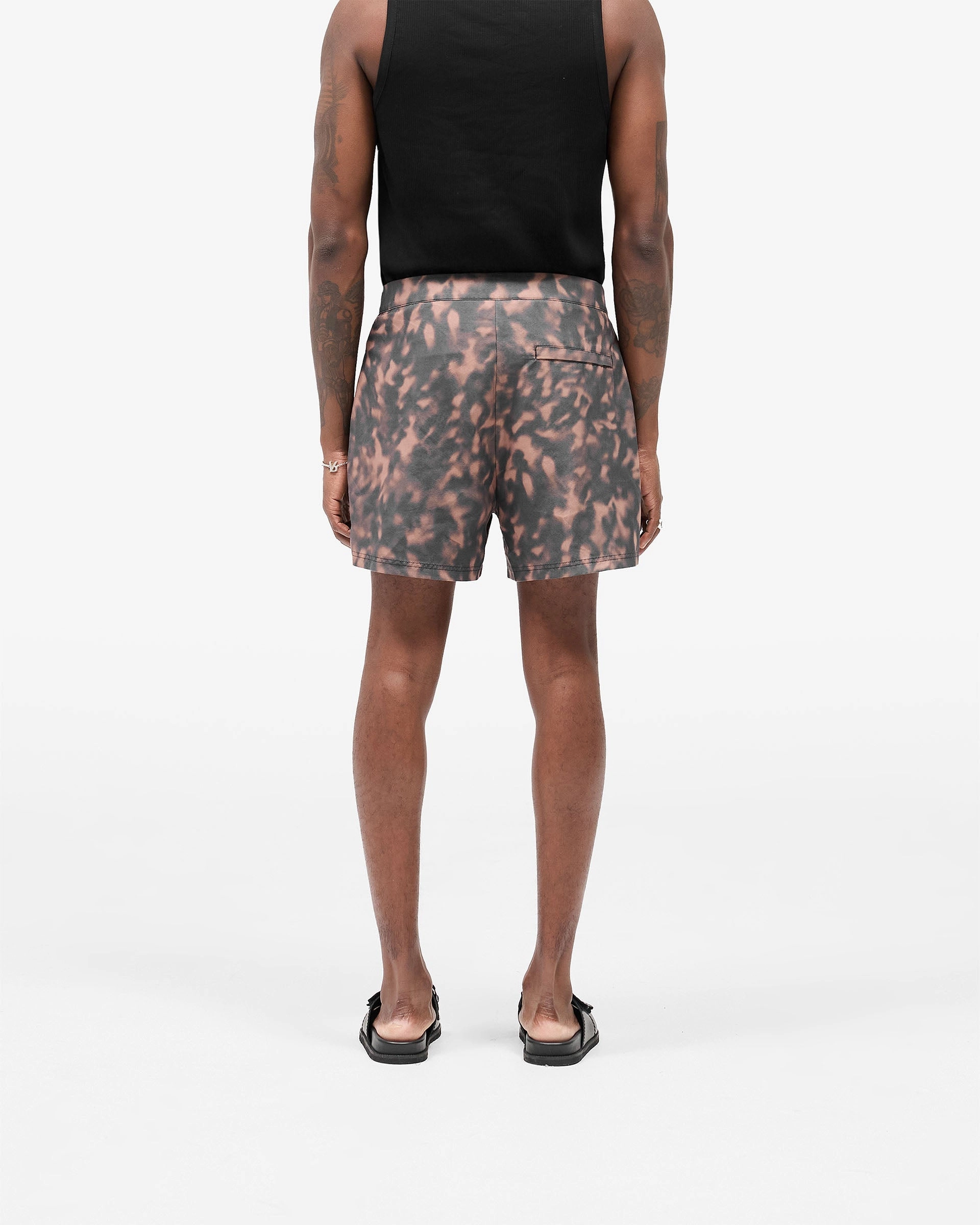 Practical Wear High Durability Weave Tortoise Swim Short - Tortoise