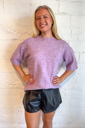 Free People Margo Sweater Cozy Loopback Fabric