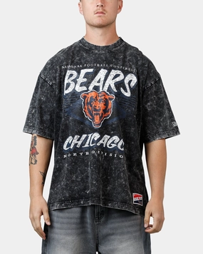 MoistureWicking New Era Chicago Bears Boxy Essentials T-Shirt Washed Black