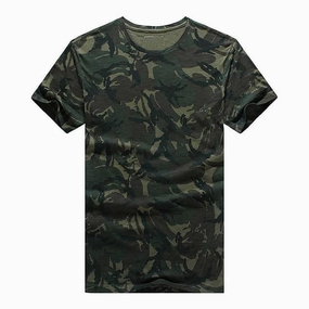 West Louis? Summer Camouflage Print Fashion T-Shirt homecoming Streetwear Style