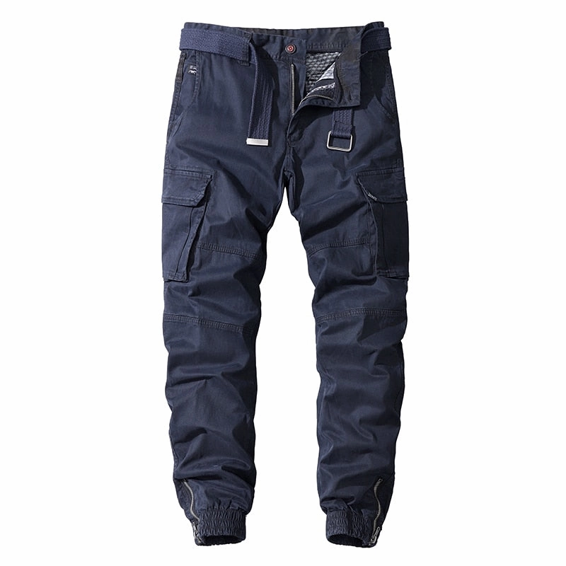 West Louis? Fashion Pants Multi-Pocket Casual Joggers WaterRepellent