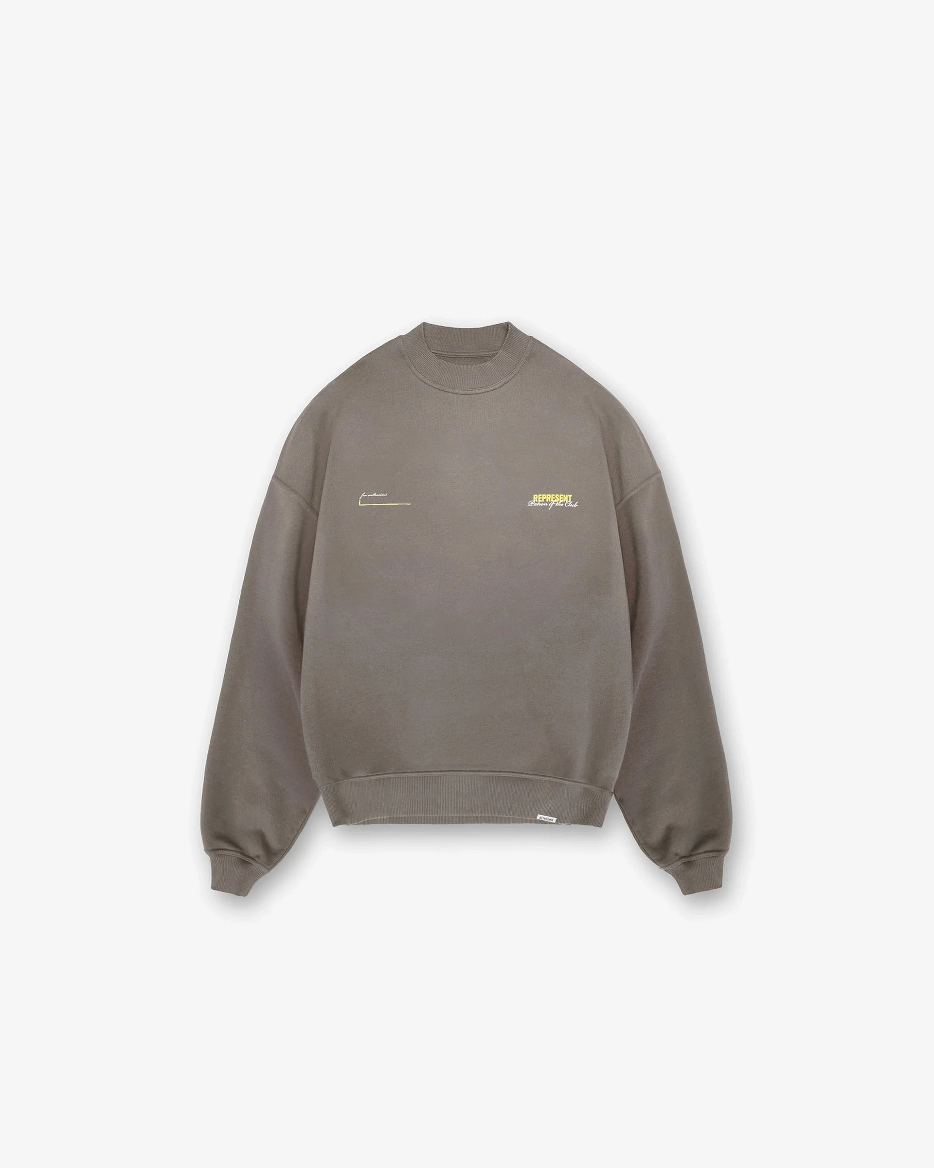 Colorfast Clothing Patron Of The Club Sweater - Washed Olive