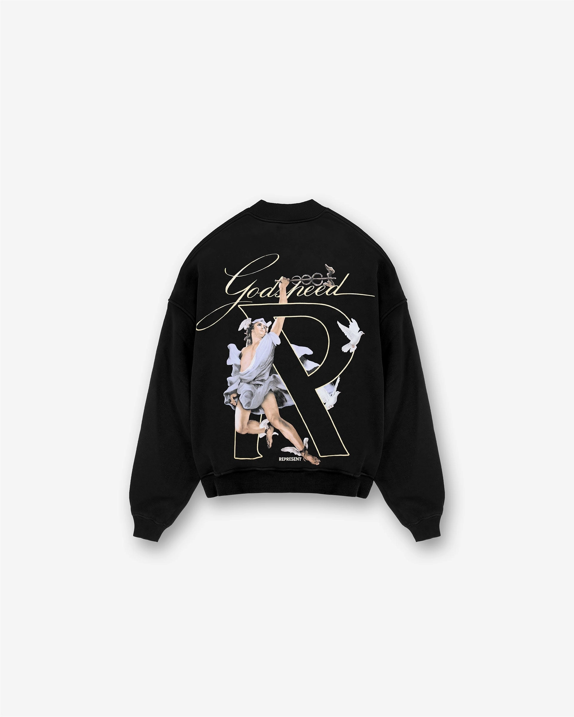 Non Chafing Seams Hermes Sweater - Jet Black