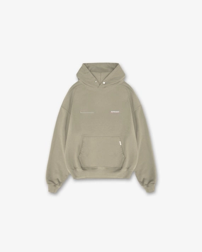 Patron Of The Club Hoodie - Khaki Pink Adjustable features Active Performance