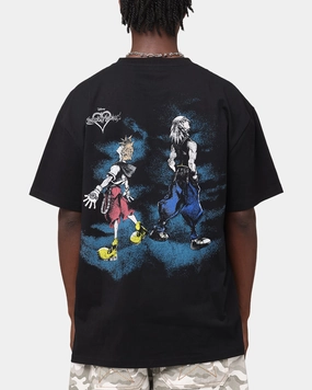 Goat Crew Disney Kingdom Hearts Gang Heavyweight T-Shirt Black MoistureWicking Casual Tee