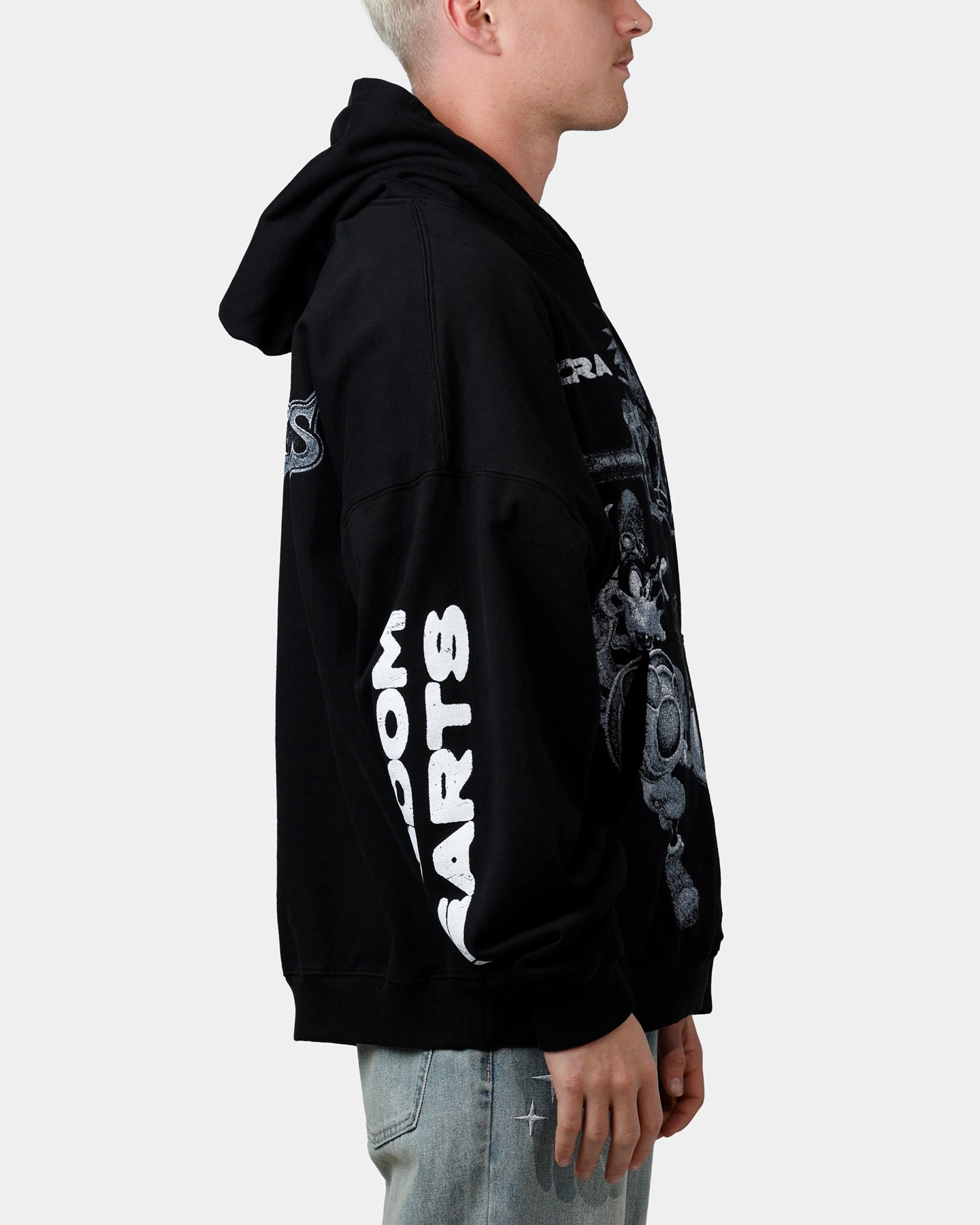 Goat Crew Disney Kingdom Hearts Gang Premium Hoodie Black RibbedCollar