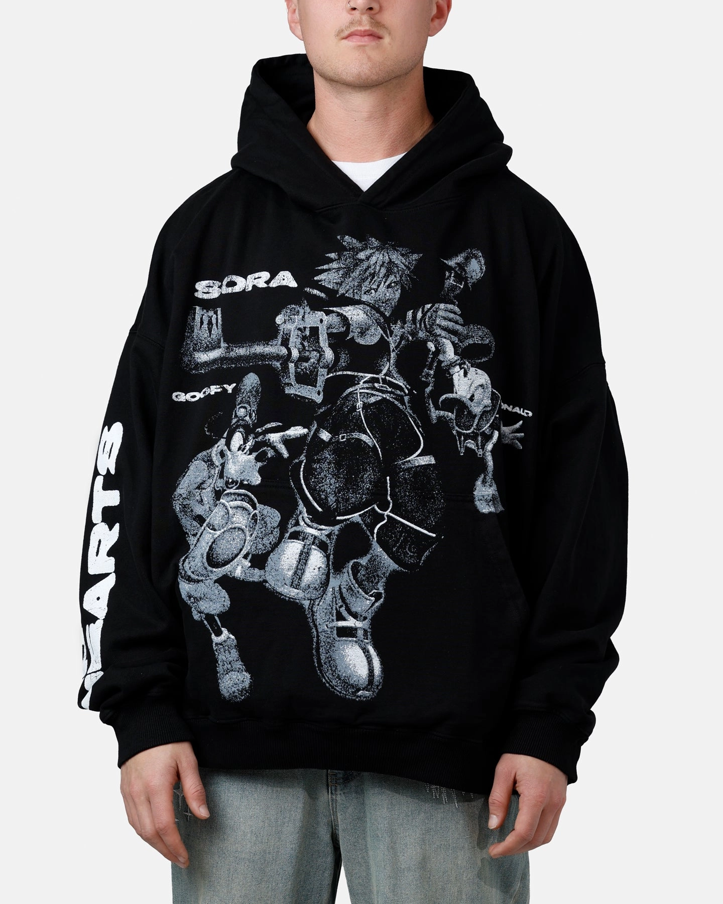 Goat Crew Disney Kingdom Hearts Gang Premium Hoodie Black CompactSize