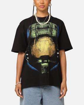 Odor Resistant Fabric Goat Crew X Halo Big Head Heavyweight T-Shirt Black