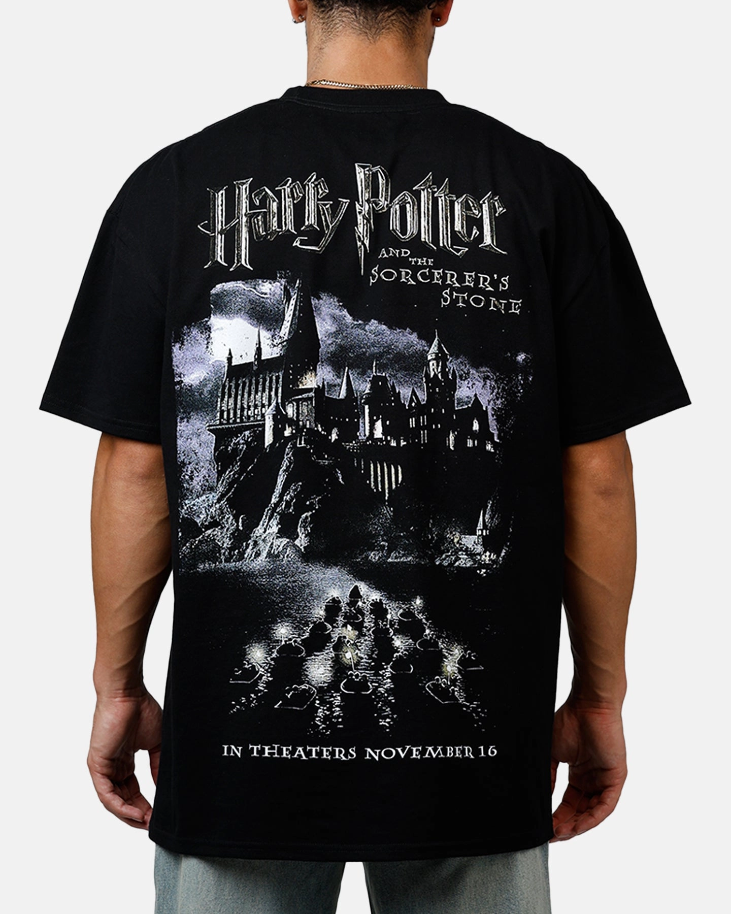 Goat Crew X Harry Potter Sorcerer's Stone Heavyweight T-Shirt Black Fashion Statement