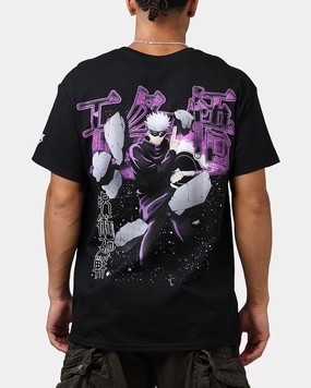 Goat Crew X  jujutsu kaisen Gojo T-Shirt Black NaturalFiberBlend