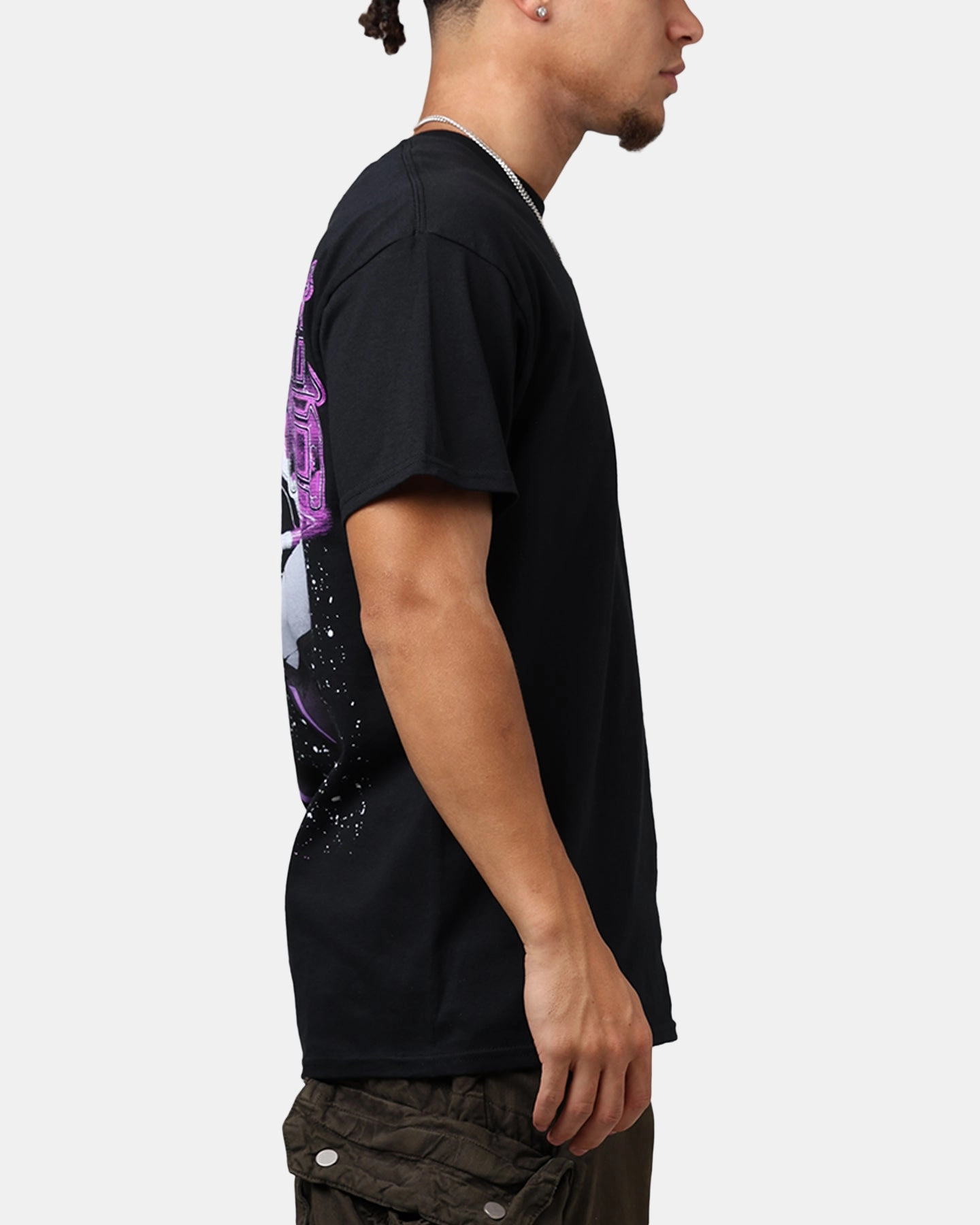 Sporty Hoodie Goat Crew X  jujutsu kaisen Gojo T-Shirt Black