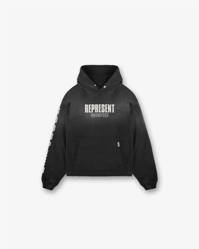 Godspeed Hoodie - Aged Black Double Stitched Seams
