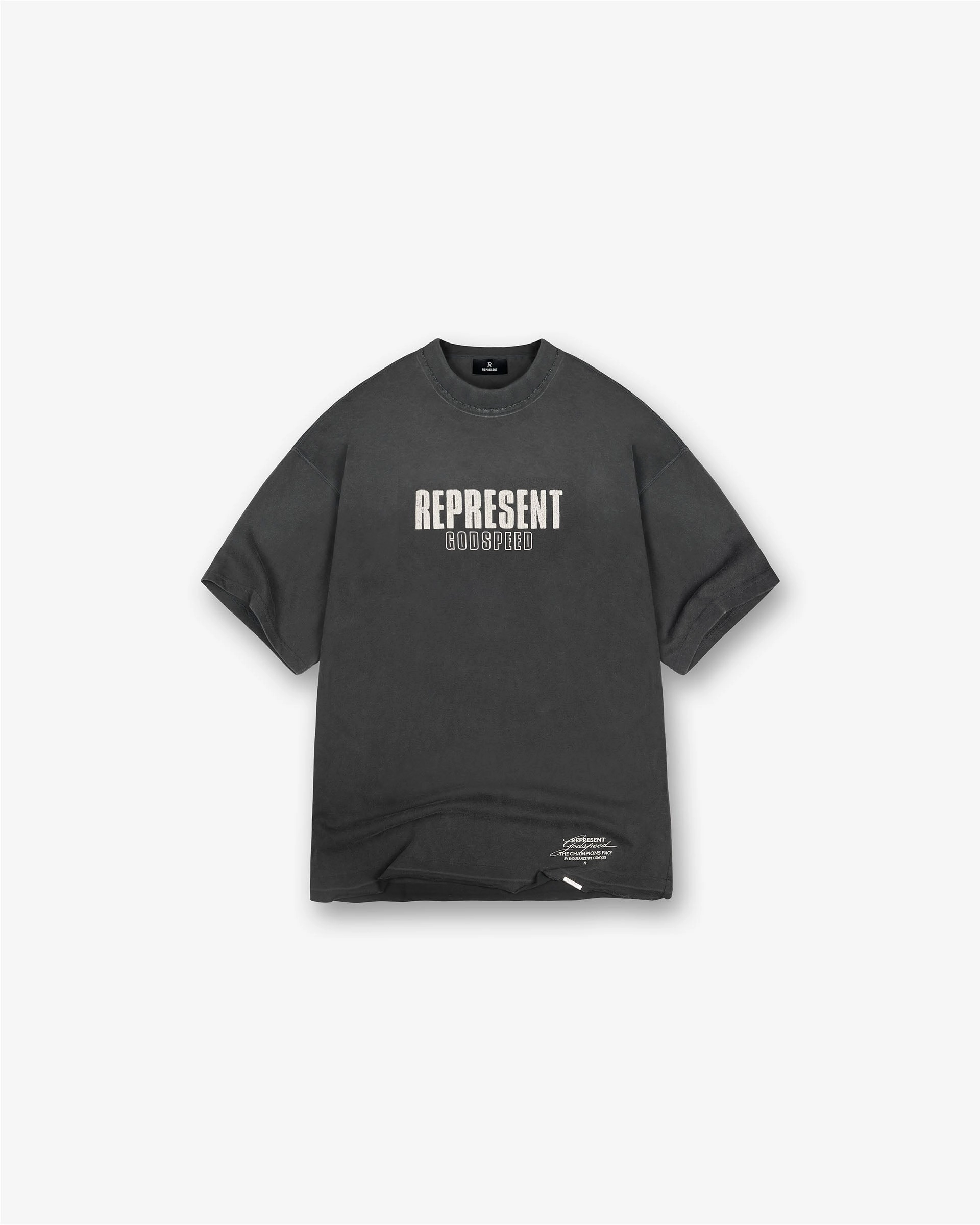 Breathable Style Bold Comfort Godspeed T-Shirt - Aged Black