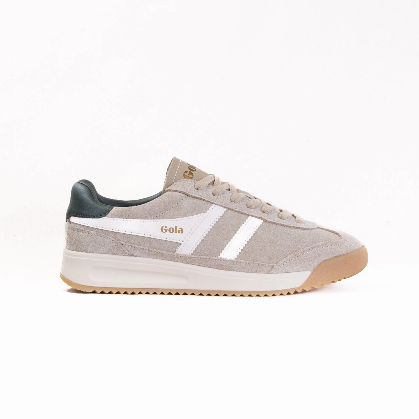 Gola Classics Tornado '88 Sneaker (Men's) - Bone/Off White/Dark Khaki padded heel shoes