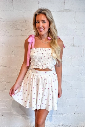 Secure Zipper Closure Plus Size Charm Knot Skirt