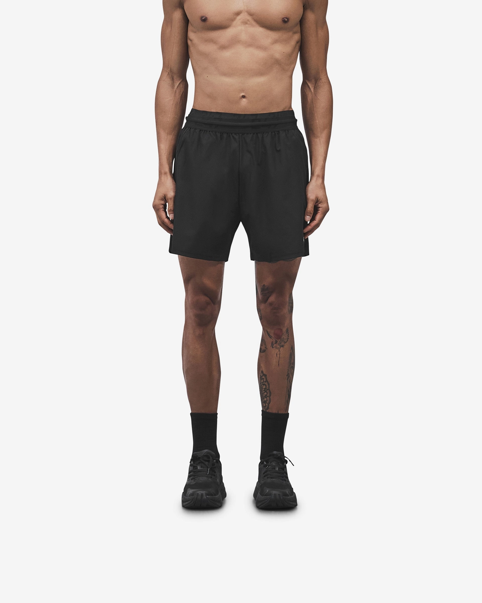 Flexible Waistline 247 Trek Shorts - Black