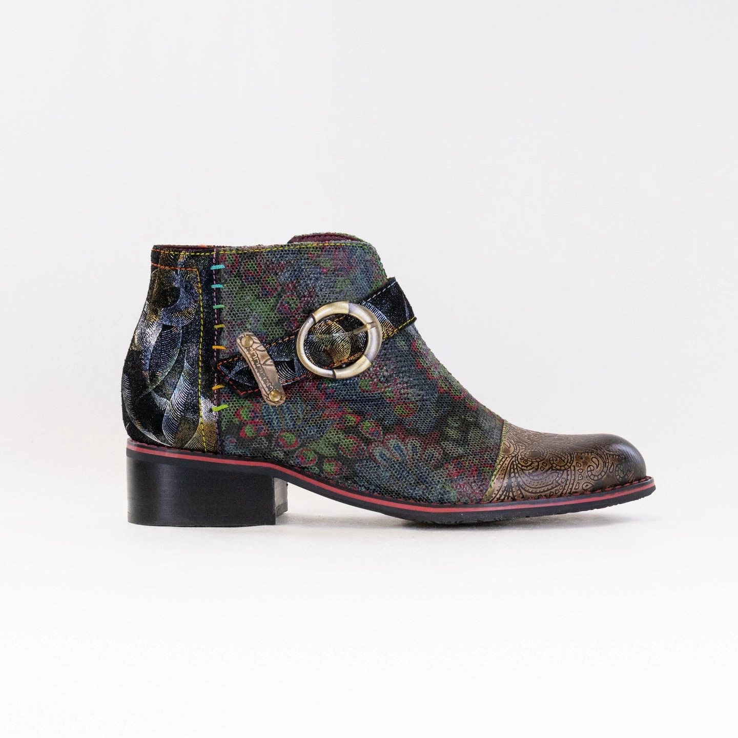 Desert Wear Spring Step GEORGIANA-SCOPE (Women's) - Olive Multi