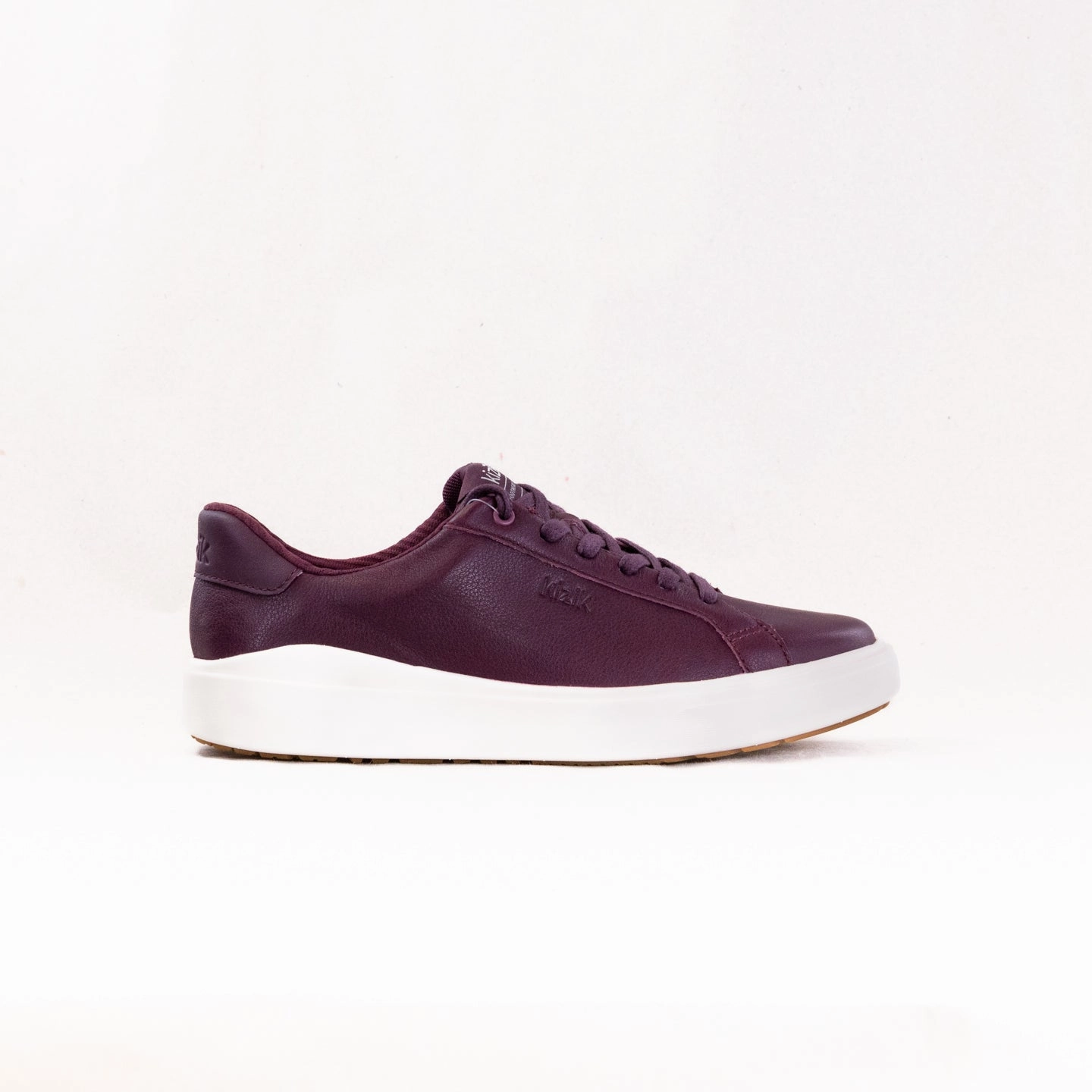 adjustable lacing shoes Kizik Vegas 2 (Women's) - Muave/Wine Pristine