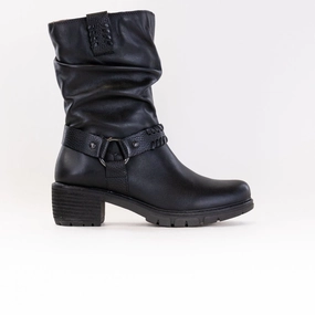 Protective Finish Mountain Climber Pikolinos San Sebastion W1T-9590C1 (Women's) - Black Leather