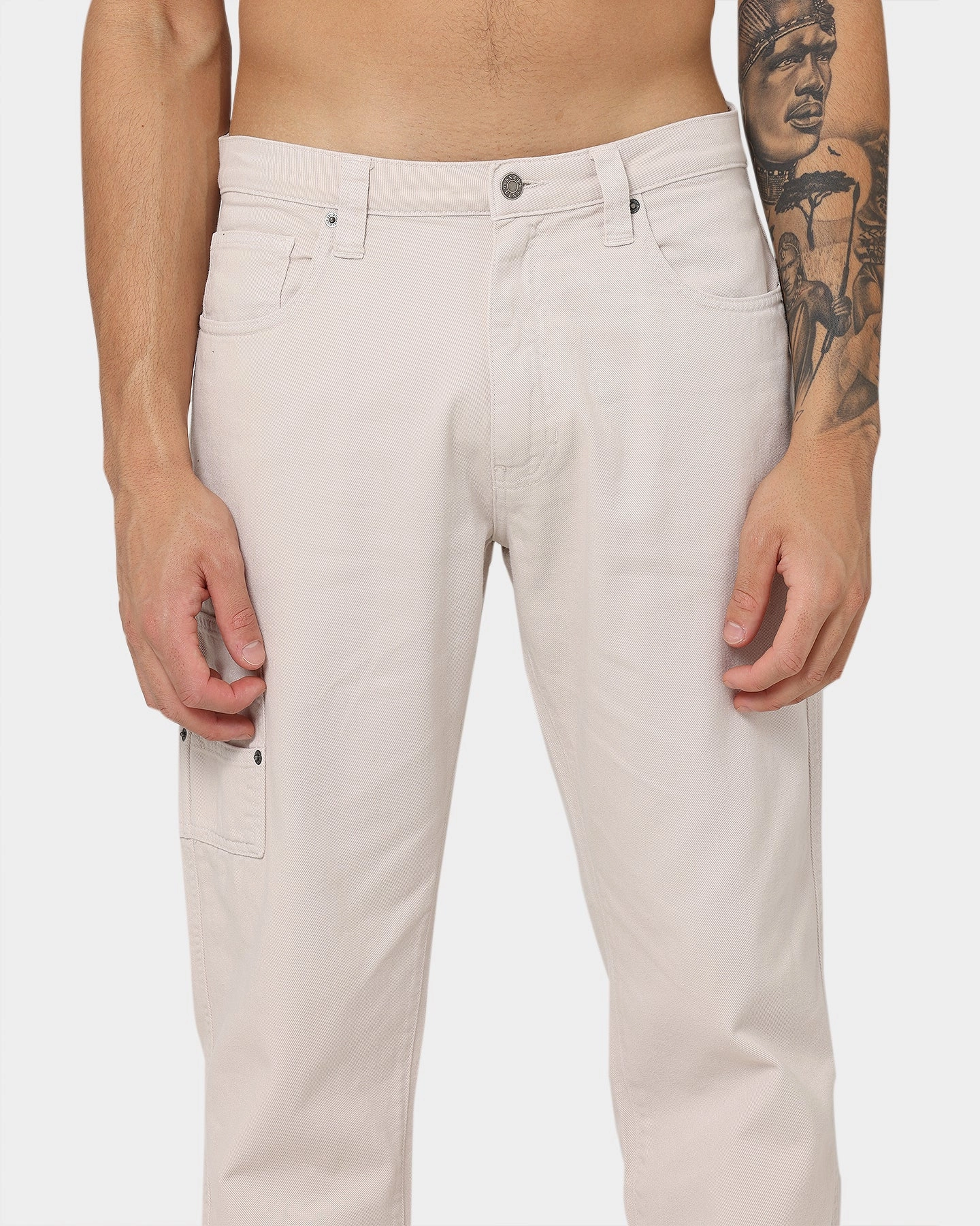 Flexible Waist Guess Originals Go Hills Pants Wind Cloud