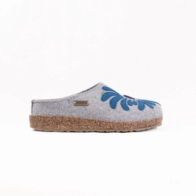 Relax Walk Relaxed Vibe Haflinger Blooming (Women's) - Silver/Grey
