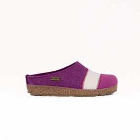 Haflinger Lines (Women's) - Mulberry weekend shoes