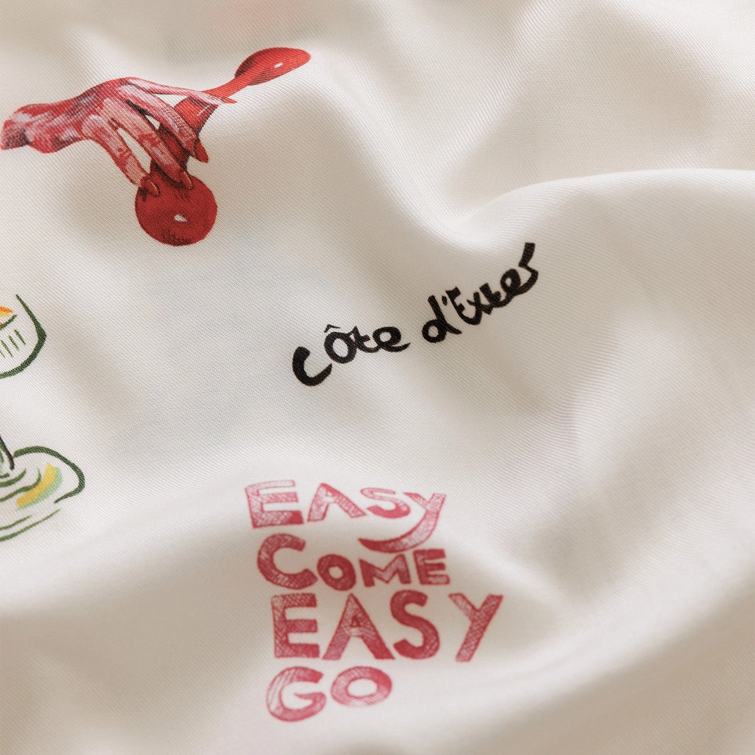 Flexible Ribbed Neckline Duke Sketch Ecru Shirt