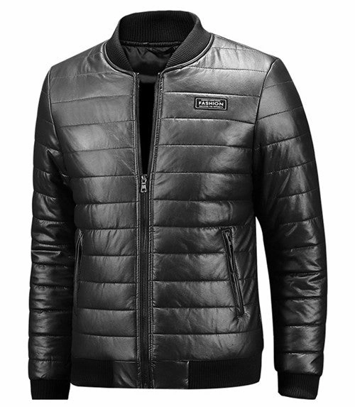 Cozy Design Crisp Layer West Louis? Designer Winter Warm Leather Jacket