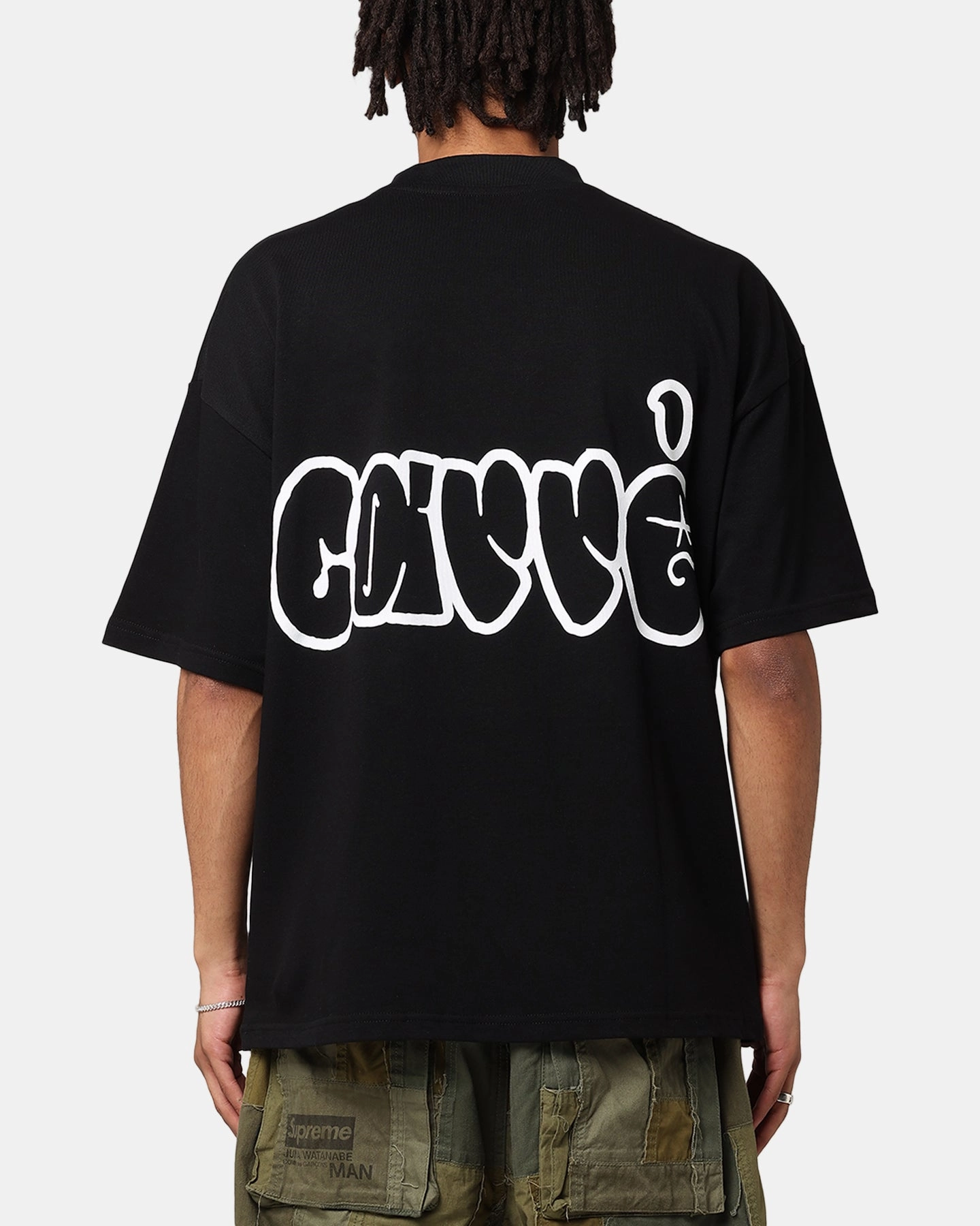 Carre Getting Up T-Shirt Black OdorResistant Fabric