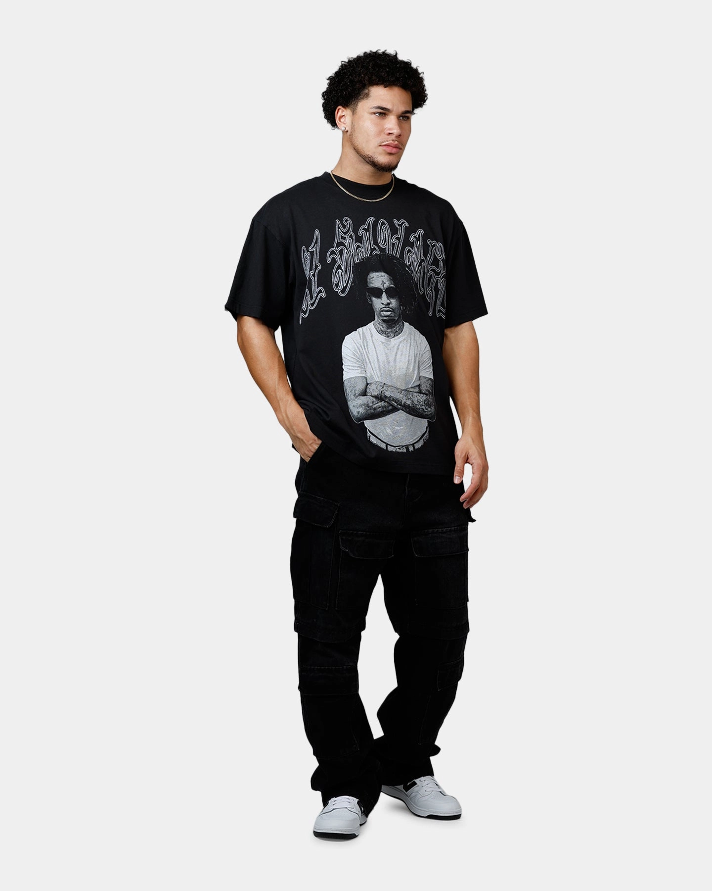 Soft Knit Bravado 21 Savage T-Shirt Black