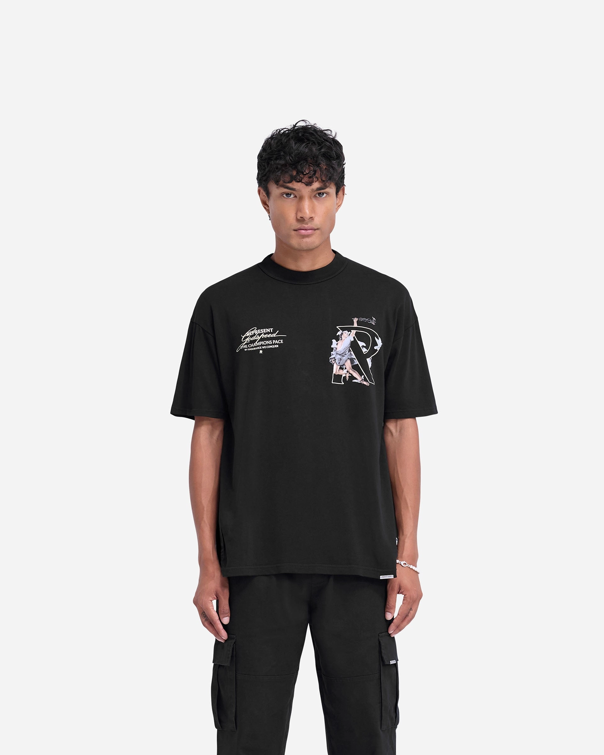 TemperatureRegulating Hermes T-Shirt - Jet Black