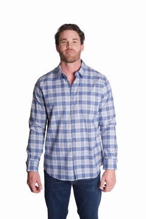 Breathable Lining Premium Finish Vineyard Plaid Shirt