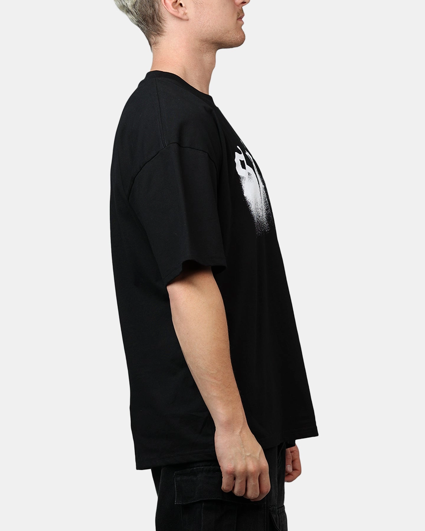 Saint Morta Spray T-Shirt Black HighElasticity AntiPillingFinish