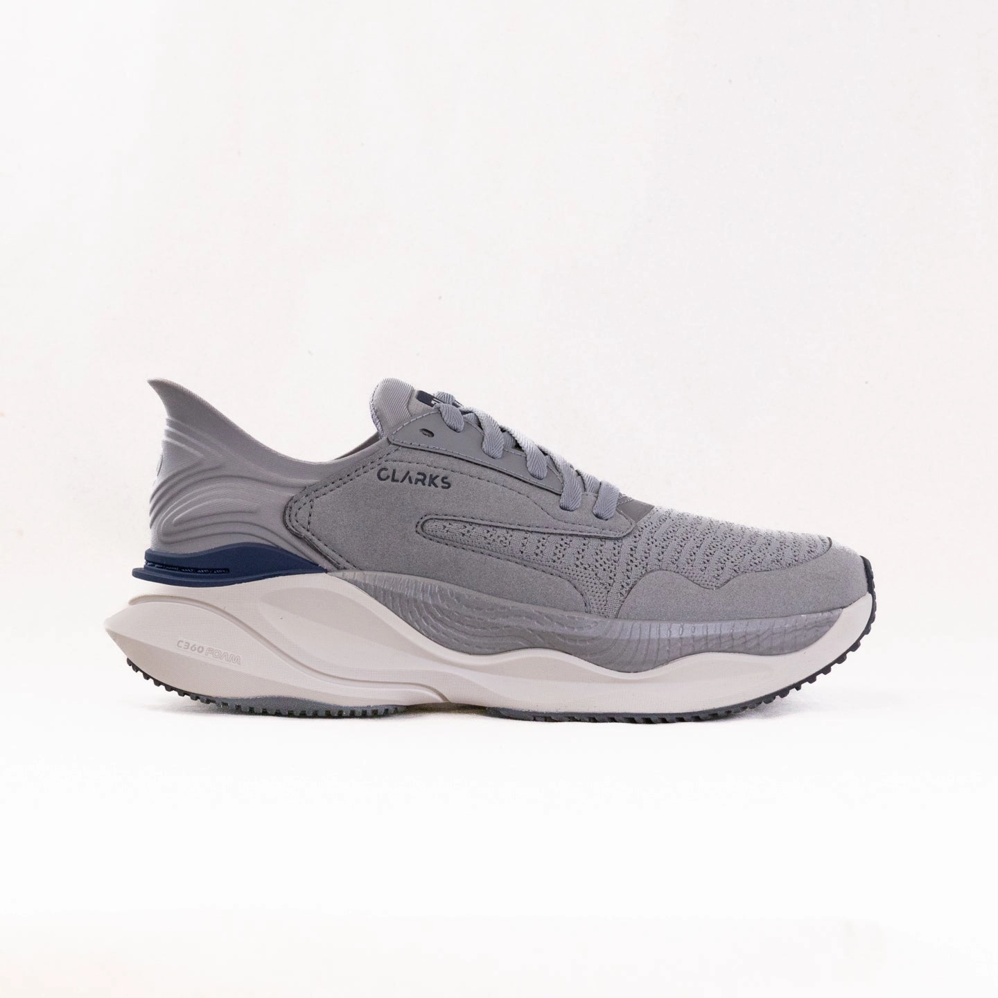 Vibration Damping Layer informal shoes Clarks Pace (Men's) - Grey