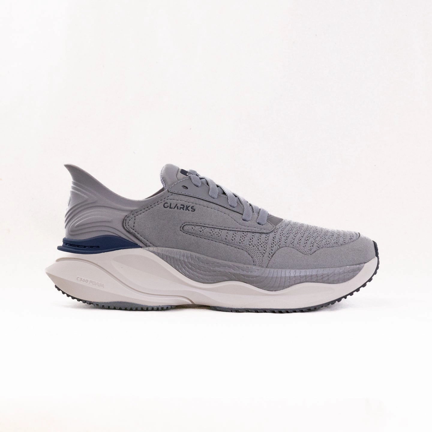 Clarks Pace (Men's) - Grey athlete - endorsed