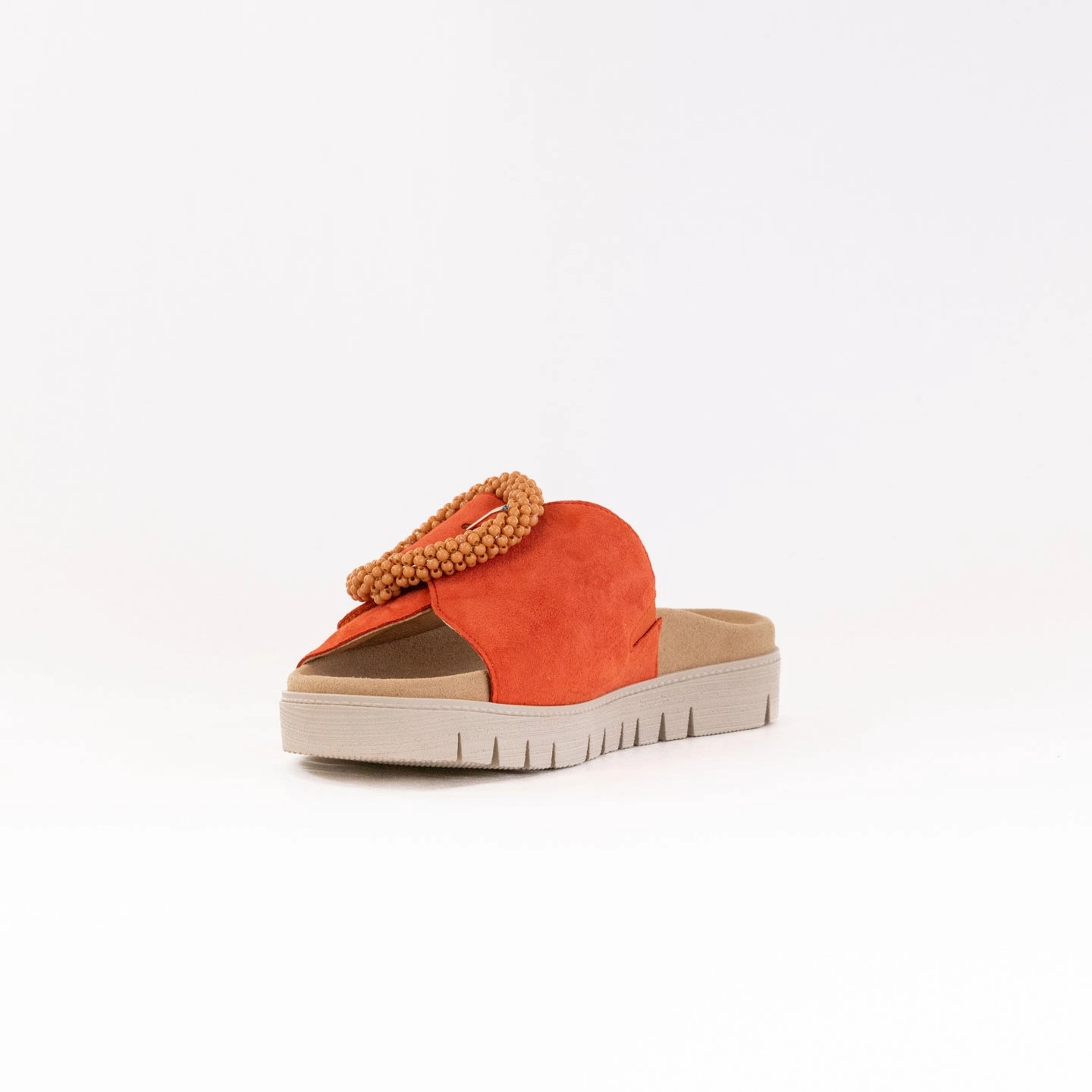 Gabor 63.745 Sandal (Women's) - Pumpkin Anti Slip Outsole
