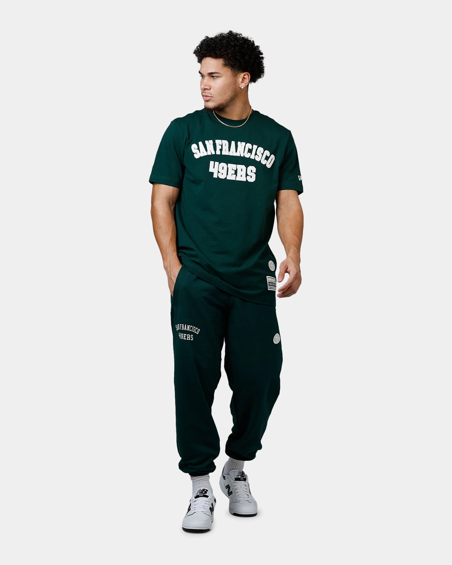 AllSeason Wearability Casual Tank New Era San Francisco 49ers Logo Select T-Shirt Dark Green