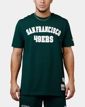 StretchComfortDesign New Era San Francisco 49ers Logo Select T-Shirt Dark Green