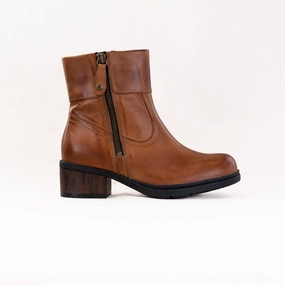 Vintage Vibe Wolky Fairview (Women's) - Cognac Comfy Wax