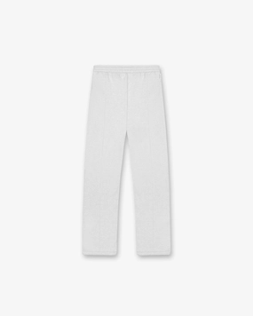 Ready For Action Sleek Cut Initial Sweatpant - Ice Grey Marl