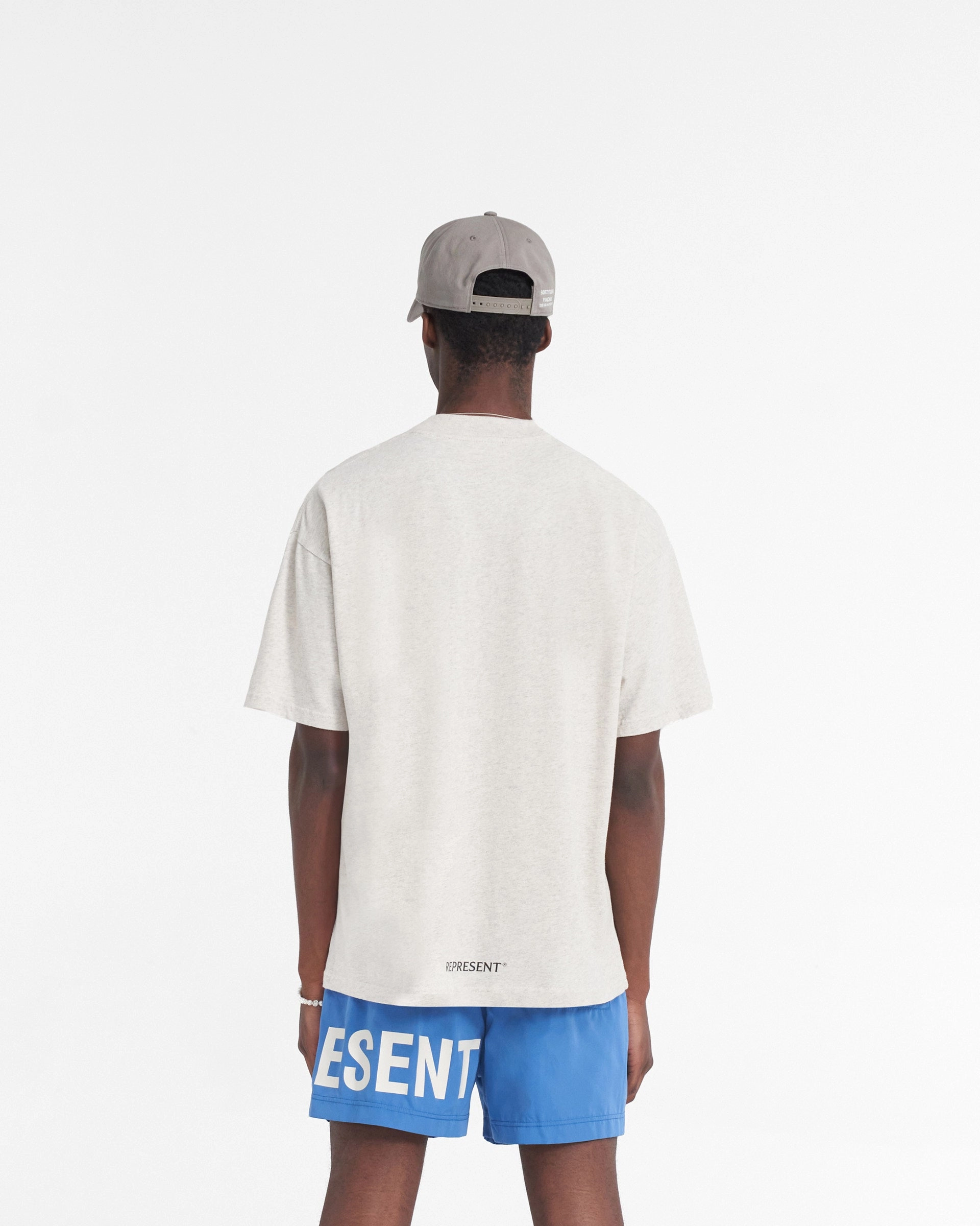 Higher Truth T-Shirt - Cream Marl All-day Comfort Relaxed Waistband