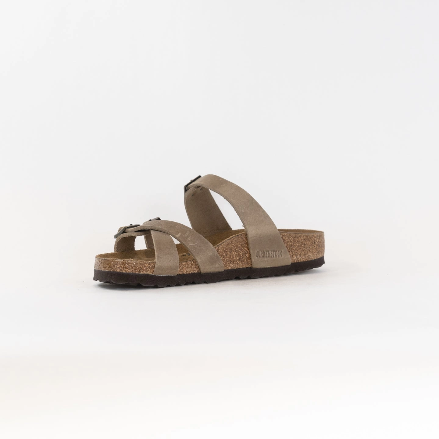 Light Tread Birkenstock Franca Oiled Leather (Women's) - Tobacco Brown