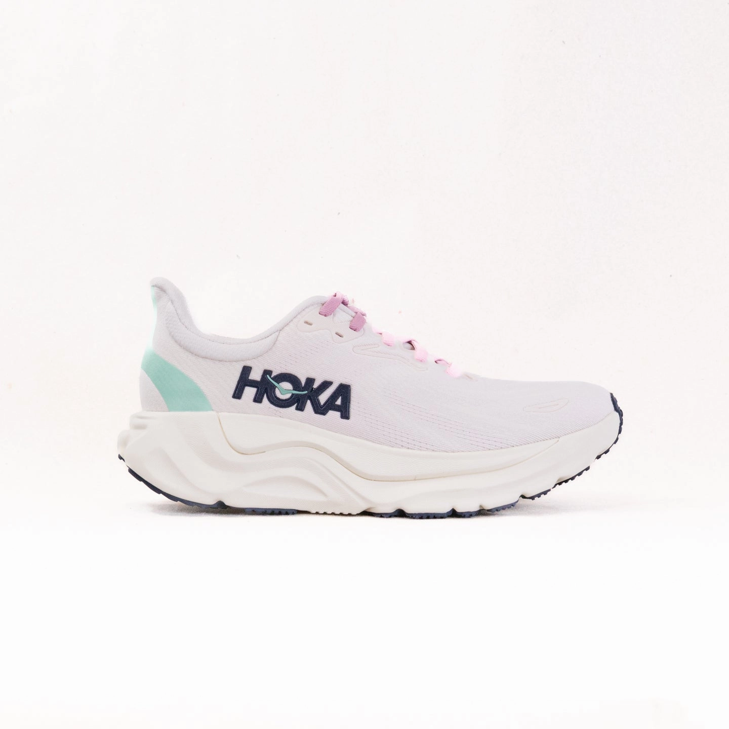 Hoka Arahi 8 (Women's) - Rose Cream / Alabaster Interchangeable Low Top Style