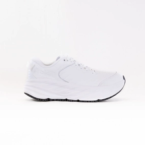 Strappy glow - in - the - dark run running gear Hoka Bondi SR Wide (Women's) - Frost/Frost